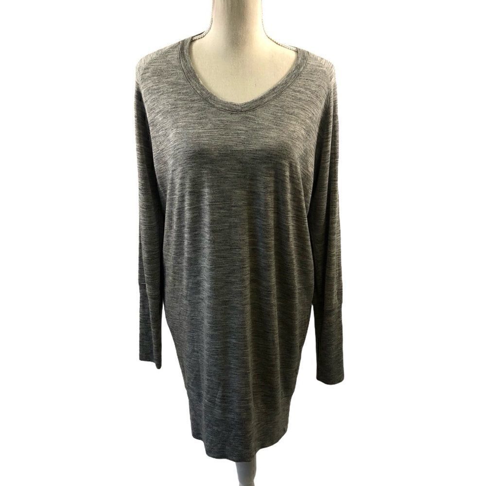Athleta Gray Sweatshirt Dress Size XS